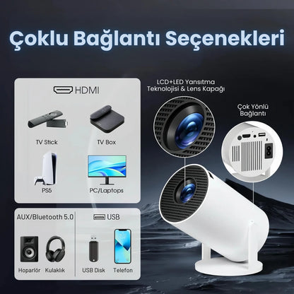 LumiFlix™ Atmosfer Projektörü