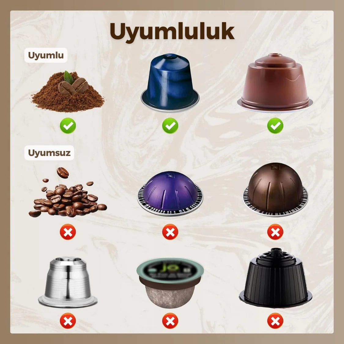 BaristaGo™ Taşınabilir Espresso Kahve Makinesi