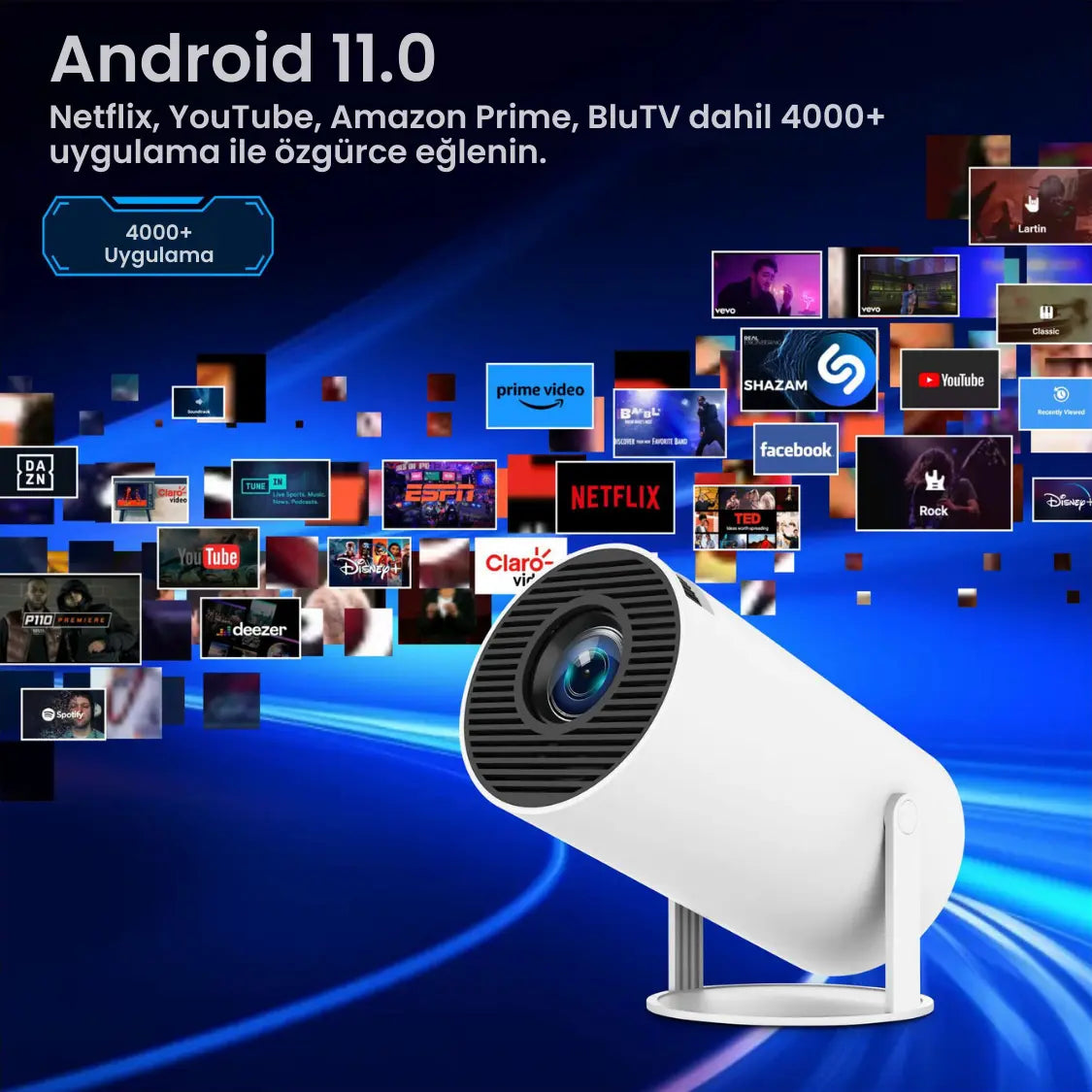 LumiFlix™ Atmosfer Projektörü