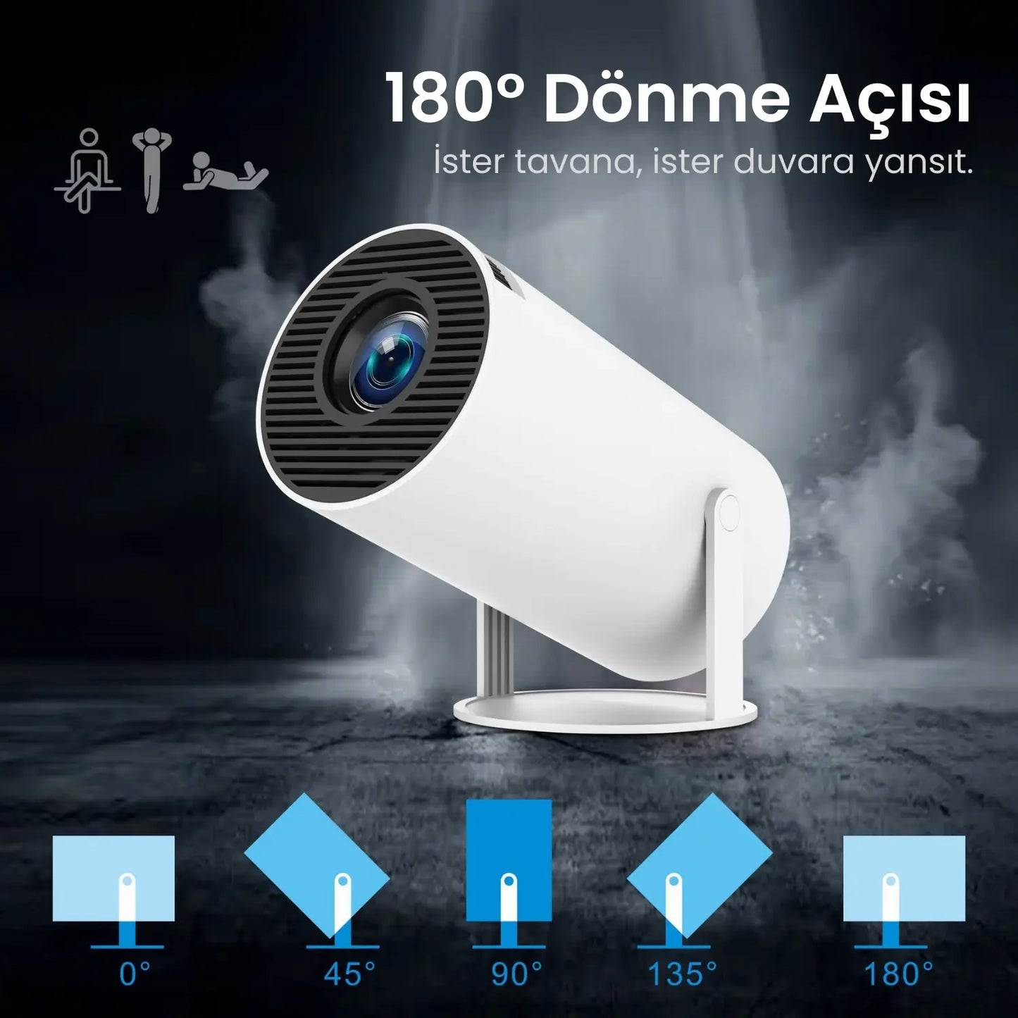 LumiFlix™ Atmosfer Projektörü