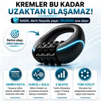 VELNORA™ Elektrikli Döner Masaj Aleti - Selülit Karşıtı, Vücut Sıkılaştırıcı ve Şekillendirici