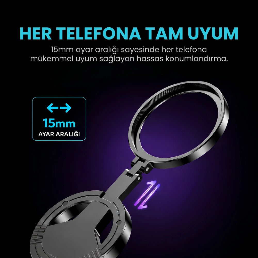 MagWink 52mm Polarize Telefon Kamera Lensi | Yansıma Önleyici